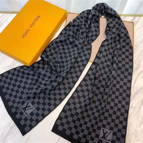 lv damier wall scarf|Louis Vuitton Scarf Damier .